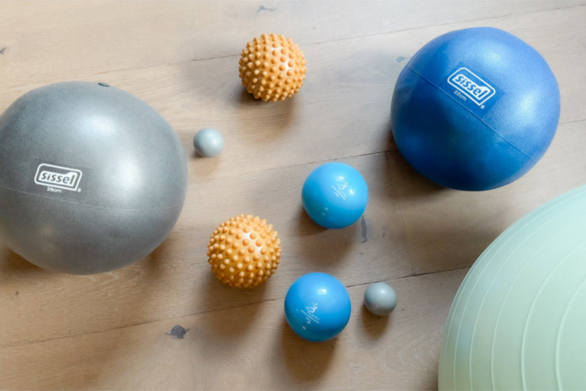 Pilates Ball Variationen
