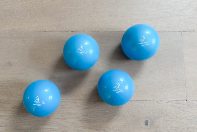 Toning Ball im Pilates Training