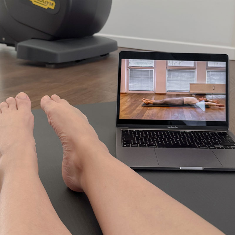 Zu Hause Online Pilates